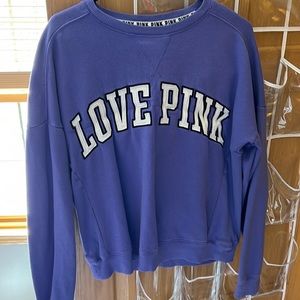 Purple PINK Crewneck